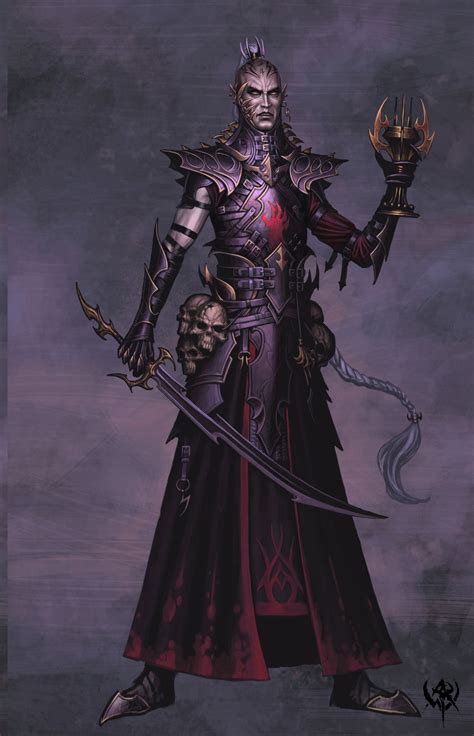 dark elf warhammer fantasy.